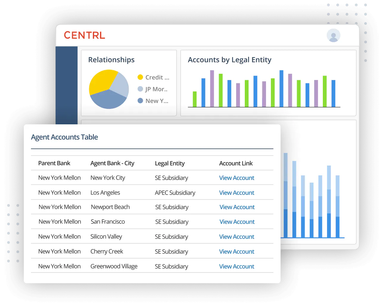 Master Agent Bank & Account Database